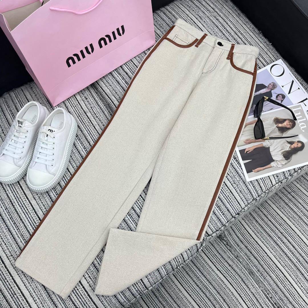 Коллекционные брюки Miu Miu BP-49091 Коллекционные брюки Miu Miu BP-49091