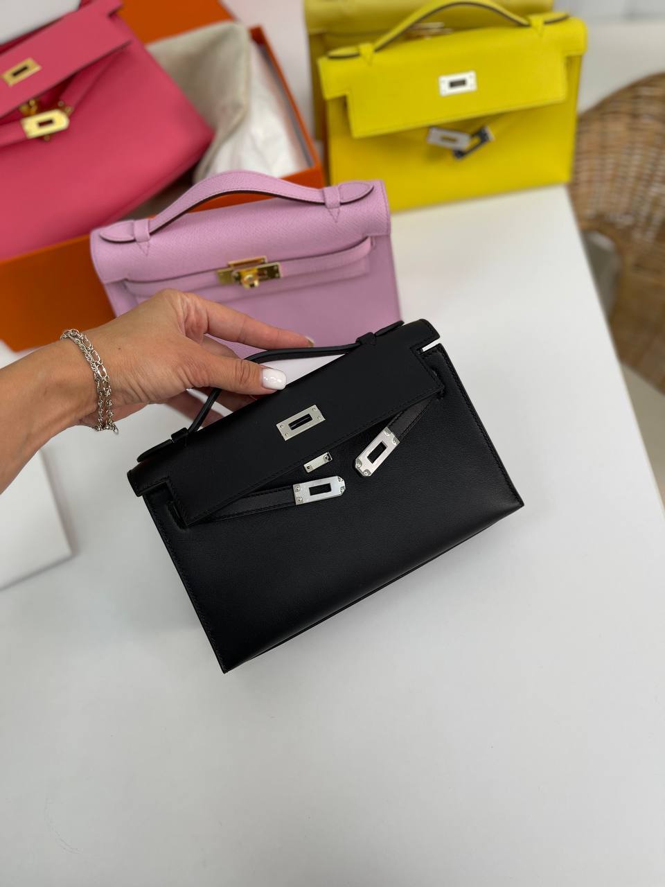 Сумка премиум класса Kelly Pochette Hermes BP-16927 Сумка премиум класса Kelly Pochette Hermes BP-16927