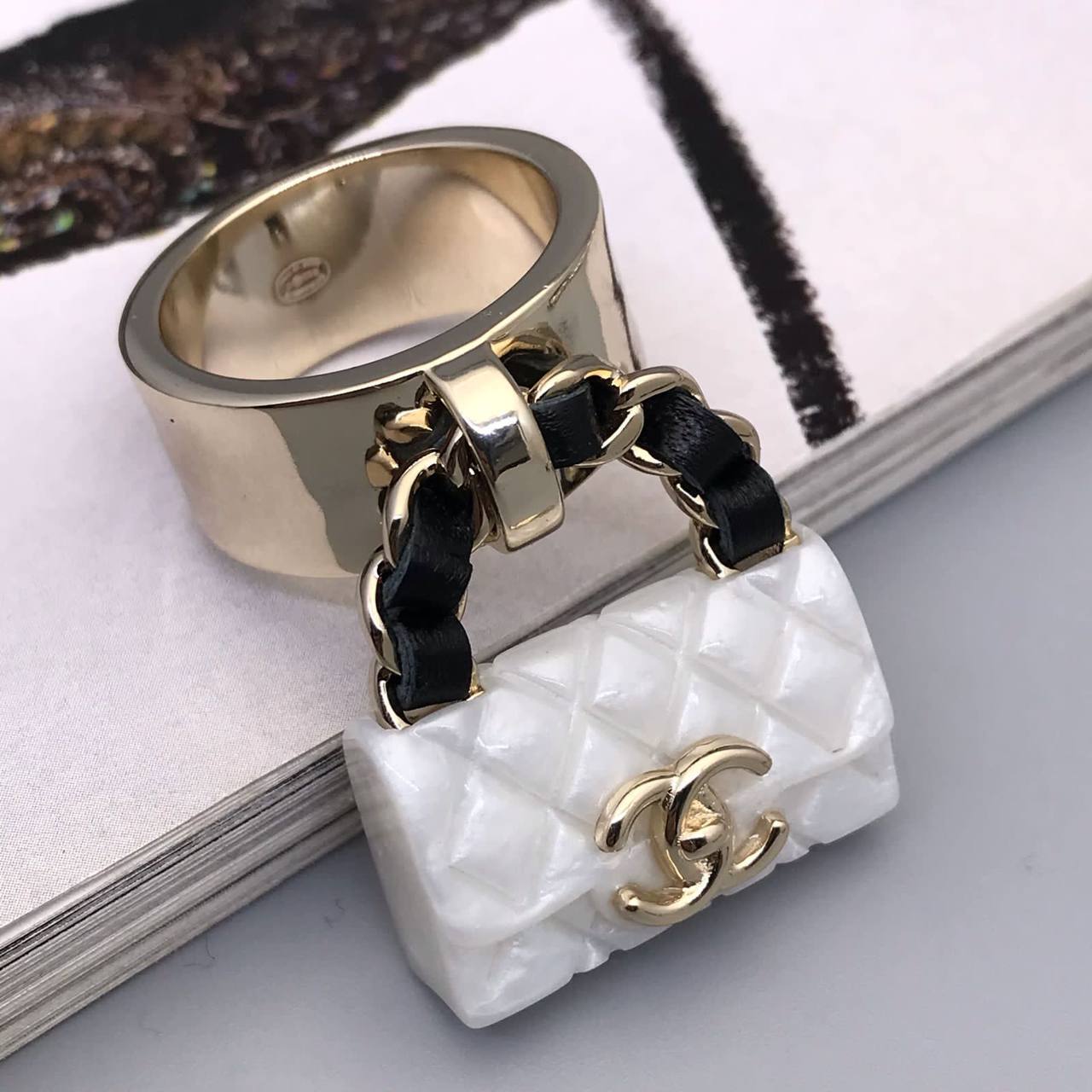 Кольцо Chanel BP-46419 коллекционное Кольцо Chanel BP-46419 коллекционное