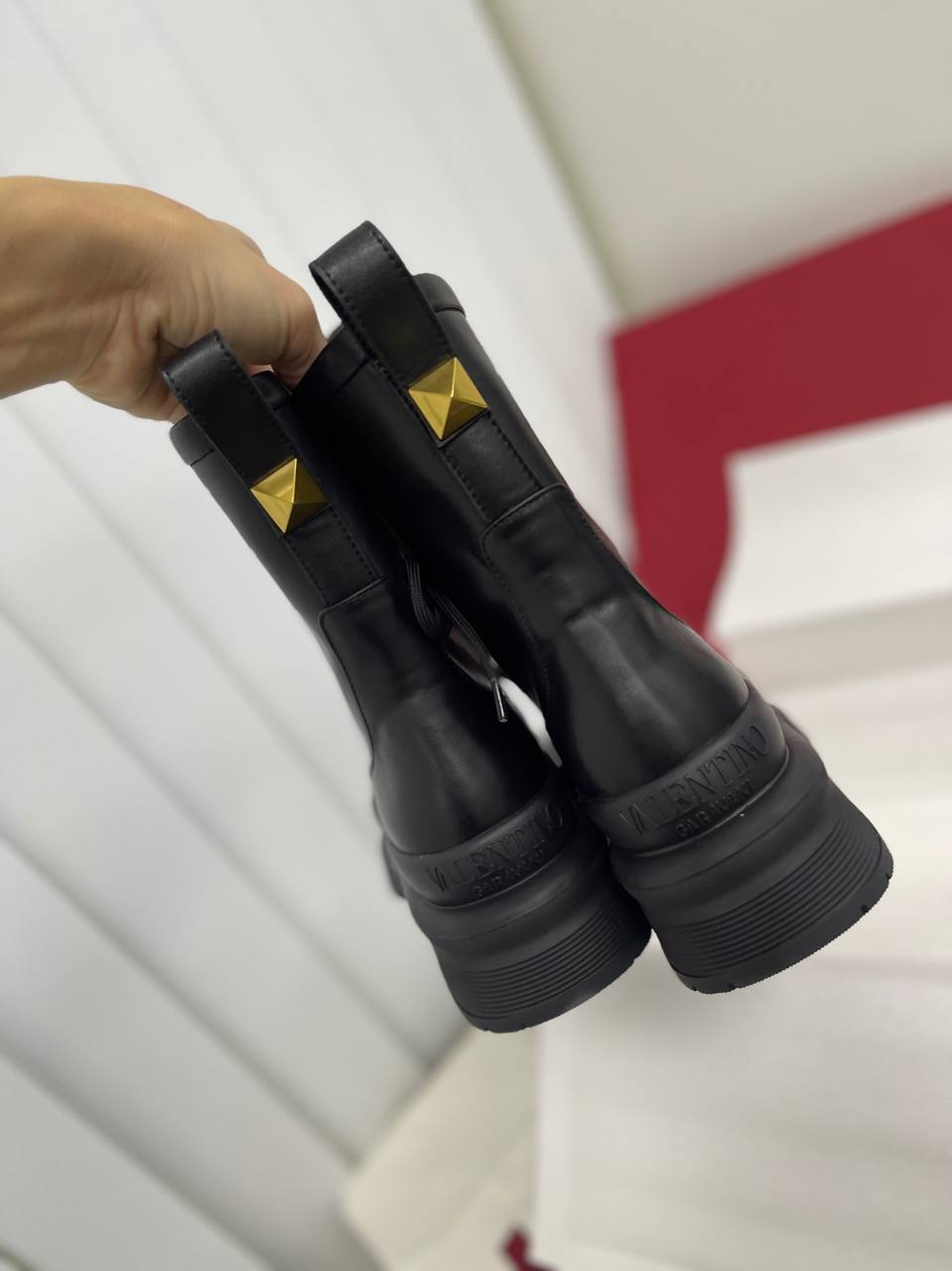 Люкс ботинки Valentino BP-22869 Люкс ботинки Valentino BP-22869