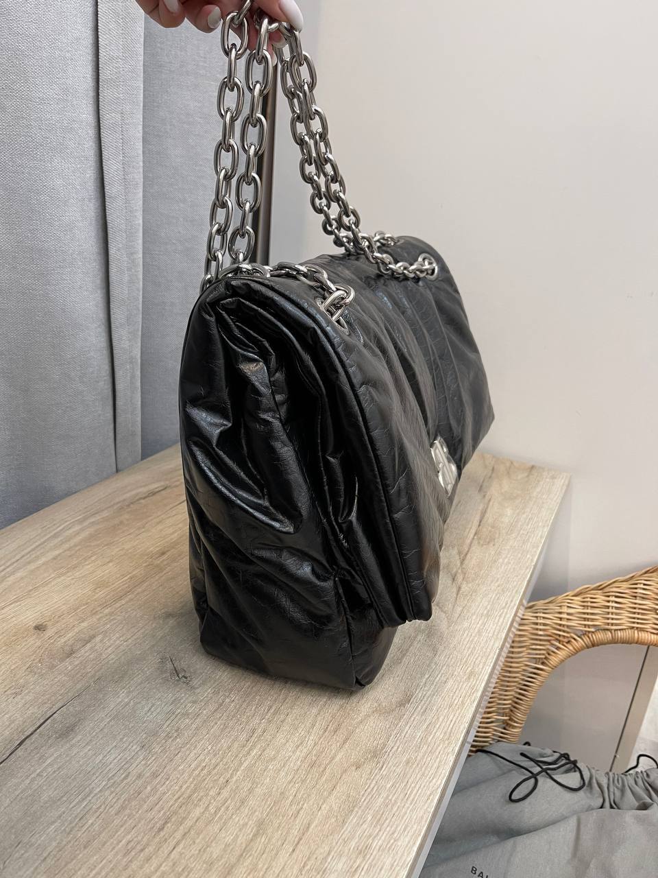 Сумка женская коллекционная 43 см Balenciaga BP-42819 Сумка женская коллекционная 43 см Balenciaga BP-42819