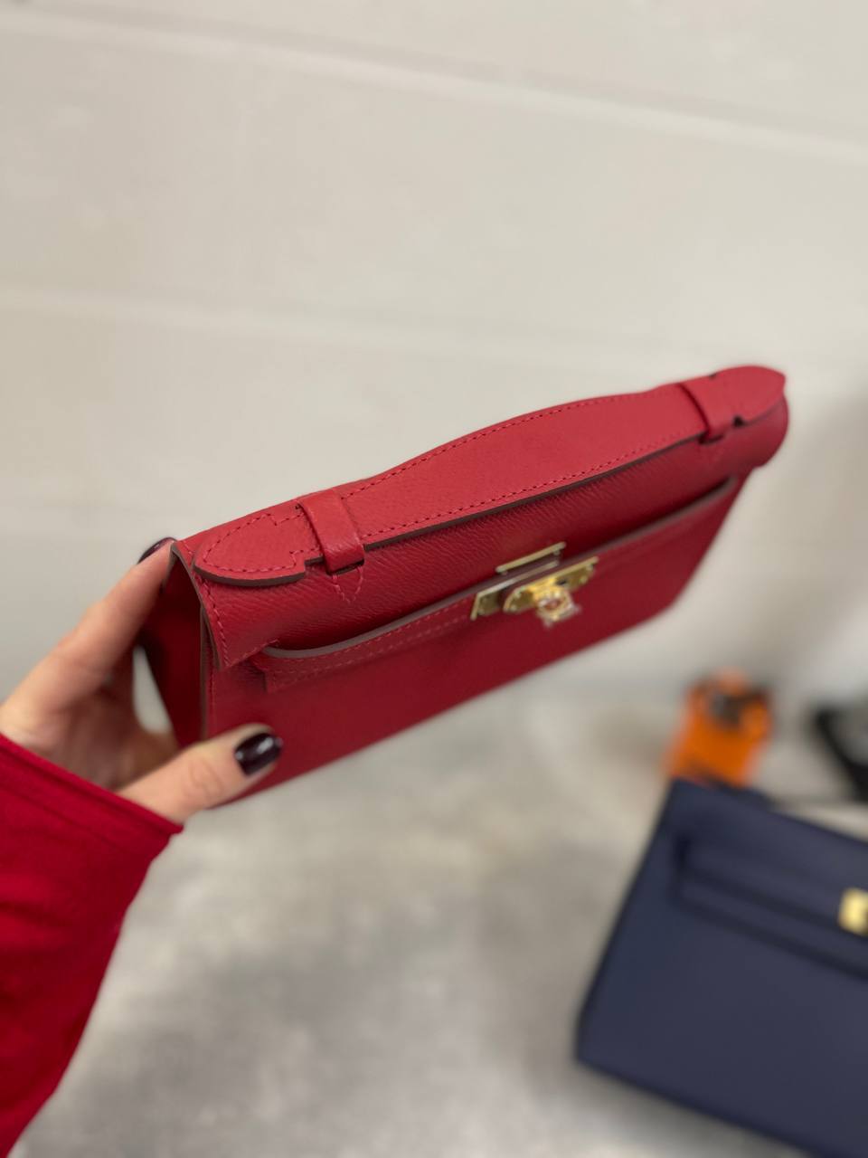 Kelly Pochette трендовая женская сумка Hermes BP-42135 Kelly Pochette трендовая женская сумка Hermes BP-42135