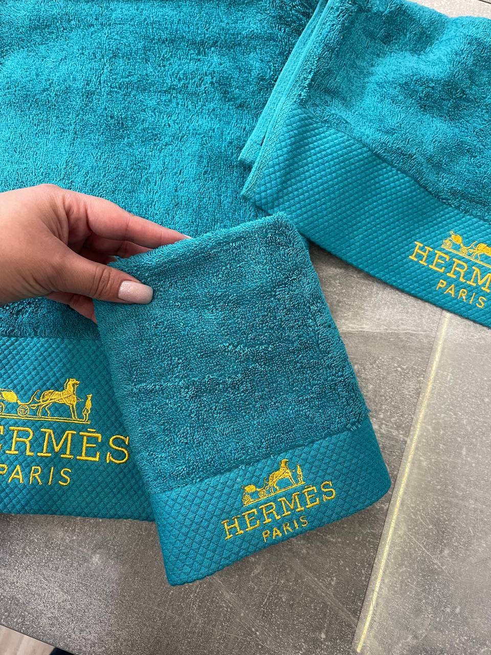 Полотенец комплект Hermes BP-43334 Полотенец комплект Hermes BP-43334