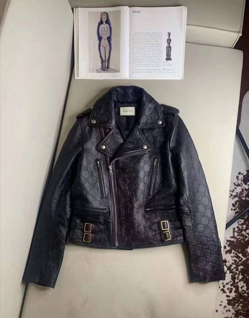 Куртка кожаная Celine BP-38490 коллекционная Куртка кожаная Celine BP-38490 коллекционная