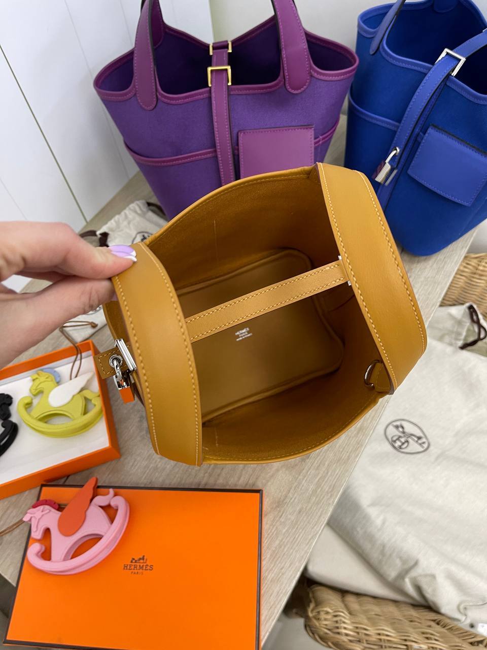 Сумка женская премиум Picotin Hermes BP-31970 Сумка женская премиум Picotin Hermes BP-31970