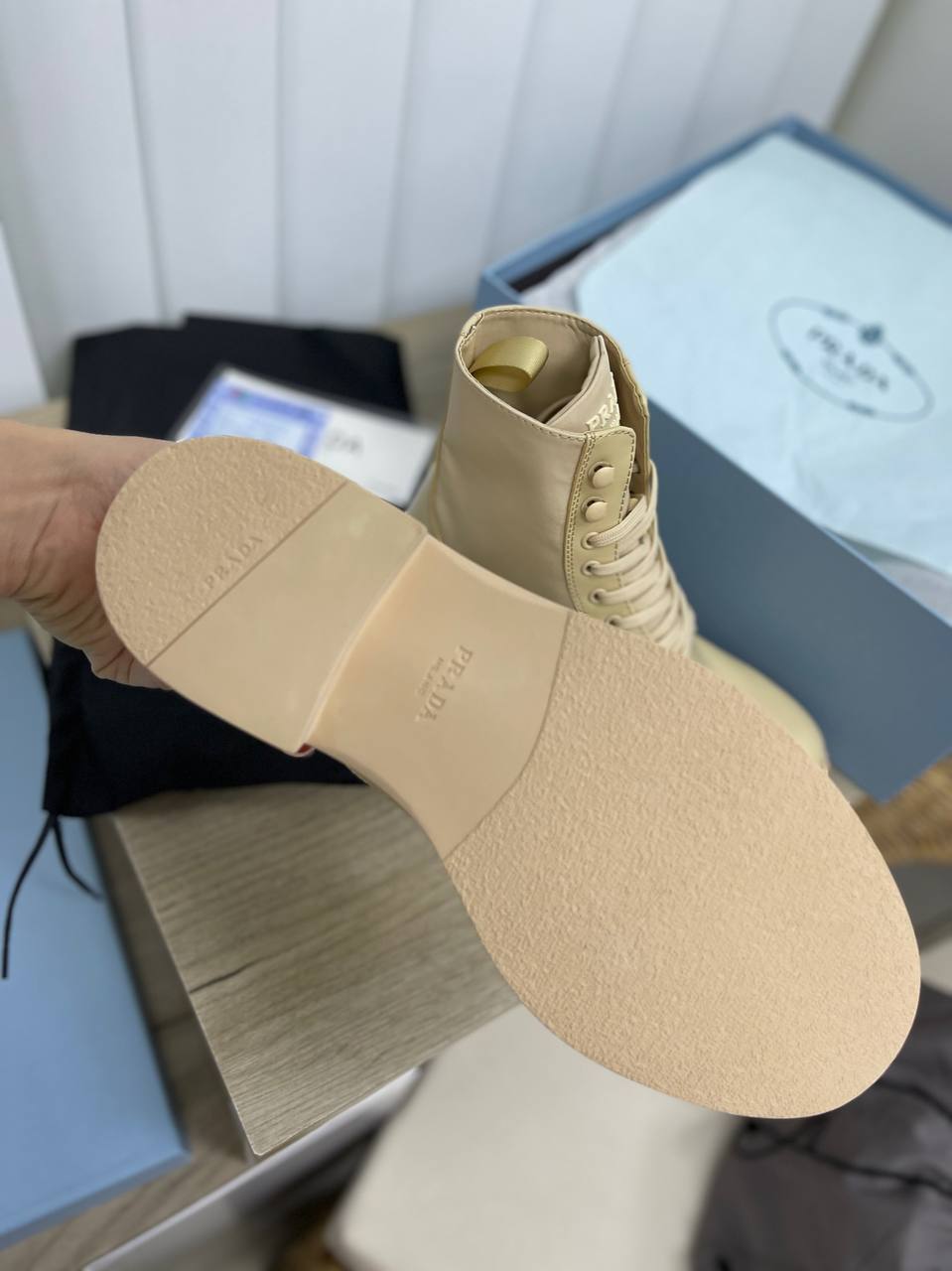 Премиум ботинки Prada BP-22800 Премиум ботинки Prada BP-22800