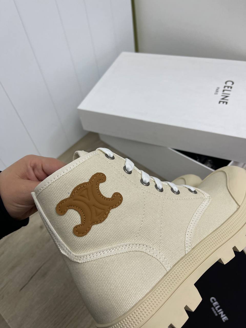 Трендовые ботинки Celine BP-27161 Трендовые ботинки Celine BP-27161