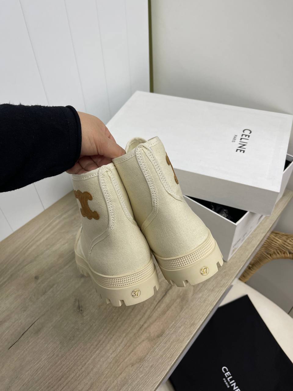 Трендовые ботинки Celine BP-27161 Трендовые ботинки Celine BP-27161