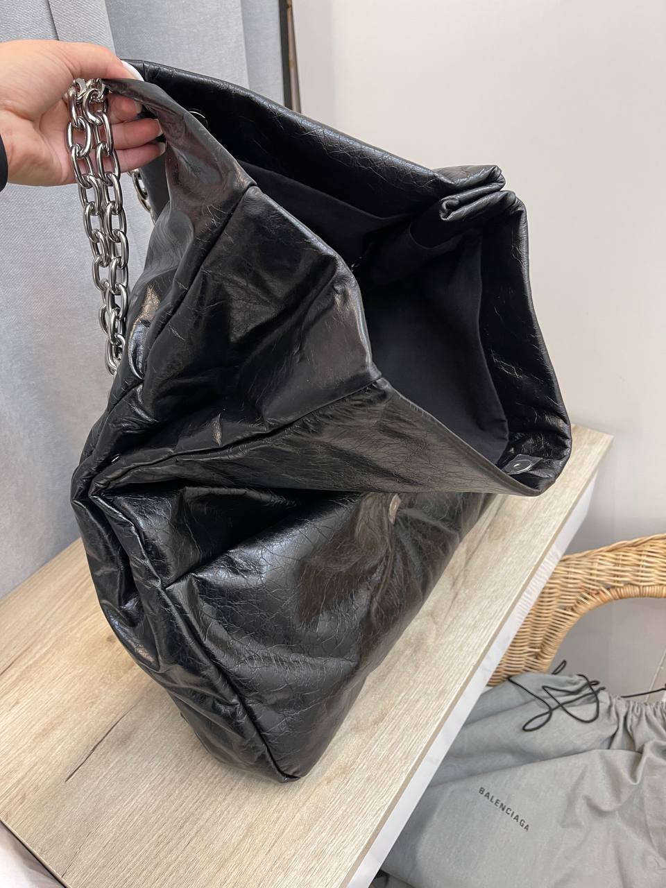 Сумка женская коллекционная 43 см Balenciaga BP-42819 Сумка женская коллекционная 43 см Balenciaga BP-42819