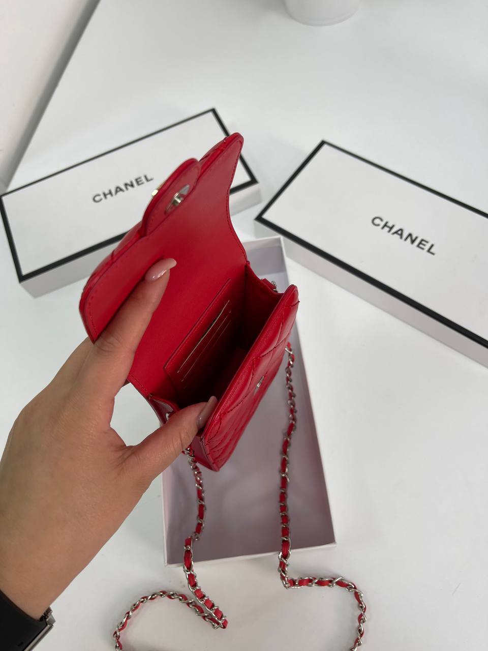 Сумочка для телефона коллекционная Chanel BP-12823 Сумочка для телефона коллекционная Chanel BP-12823