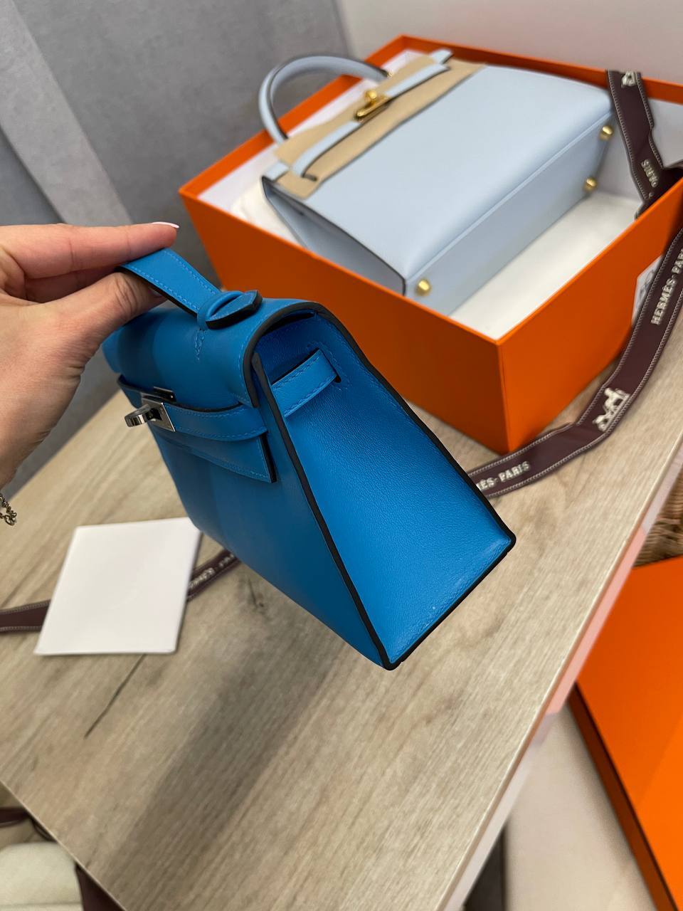 Kelly Pochette трендовая коллекционная сумка Hermes BP-51346 Kelly Pochette трендовая коллекционная сумка Hermes BP-51346