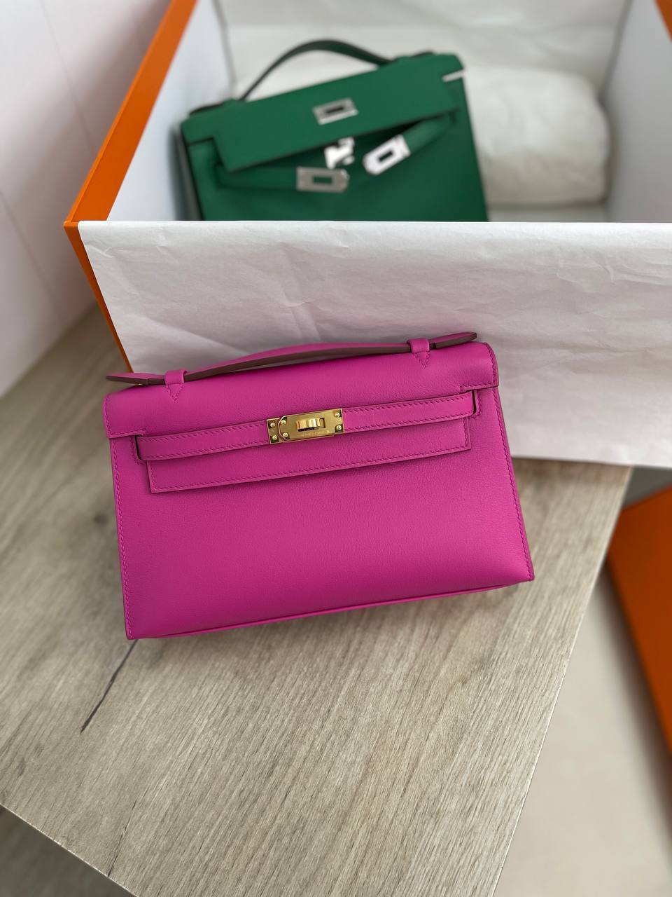 Женская сумка коллекционная Kelly Pochette Hermes BP-33143 Женская сумка коллекционная Kelly Pochette Hermes BP-33143