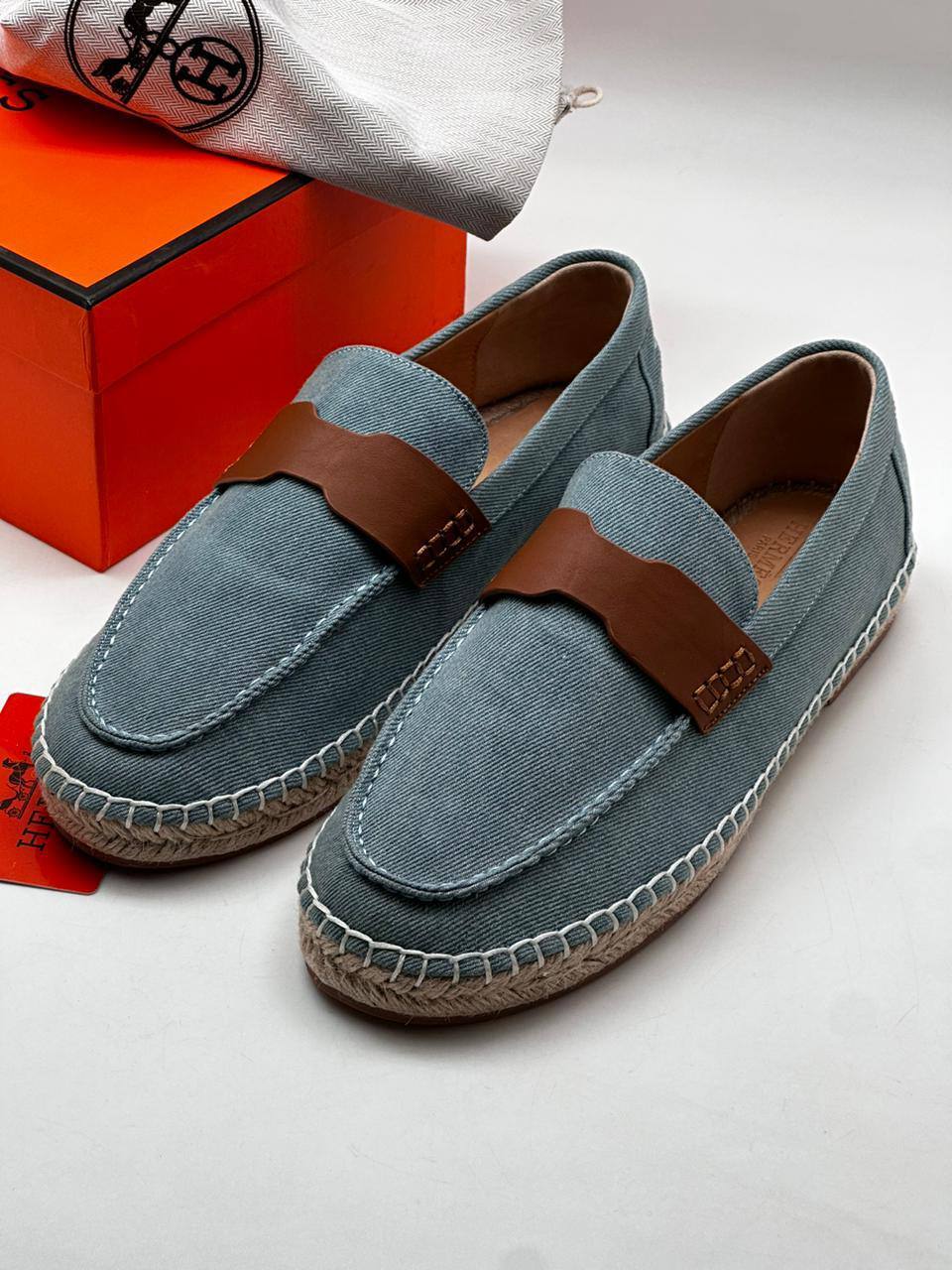 Эспадрильи премиальные Hermes BP-38643 Эспадрильи премиальные Hermes BP-38643