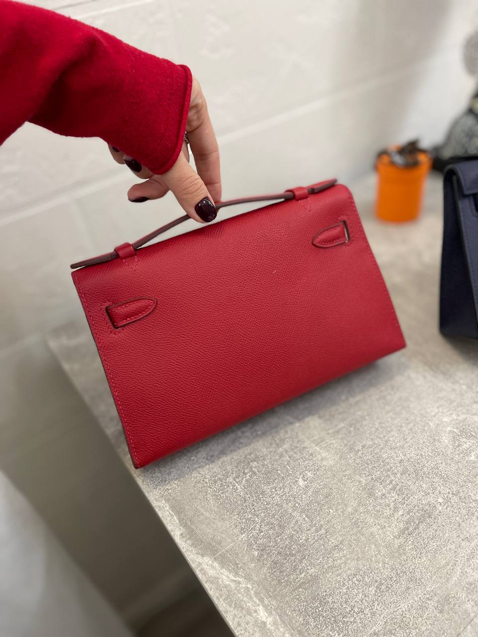 Kelly Pochette трендовая женская сумка Hermes BP-42135 Kelly Pochette трендовая женская сумка Hermes BP-42135