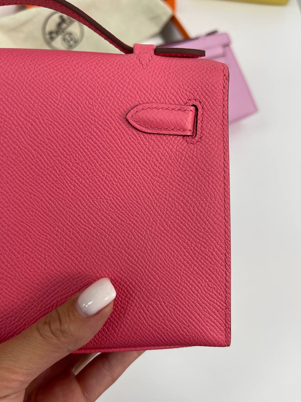 Kelly Pochette женская коллекционная сумка Hermes BP-16924 Kelly Pochette женская коллекционная сумка Hermes BP-16924