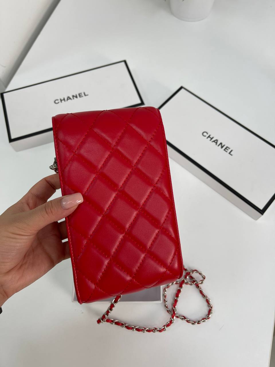 Сумочка для телефона коллекционная Chanel BP-12823 Сумочка для телефона коллекционная Chanel BP-12823