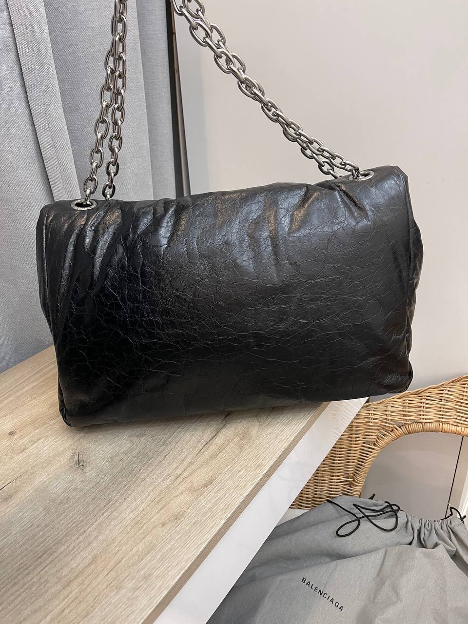 Сумка женская коллекционная 43 см Balenciaga BP-42819 Сумка женская коллекционная 43 см Balenciaga BP-42819