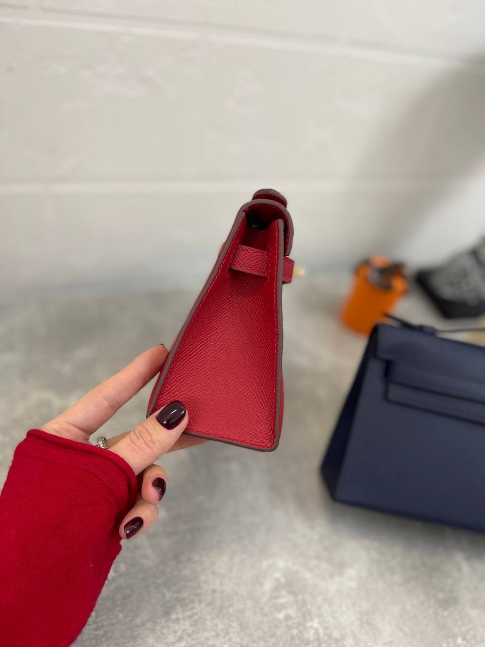 Kelly Pochette трендовая женская сумка Hermes BP-42135 Kelly Pochette трендовая женская сумка Hermes BP-42135