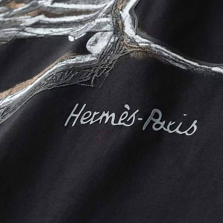 Футболка мужская Hermes лимитированная BP-28372 Футболка мужская Hermes лимитированная BP-28372