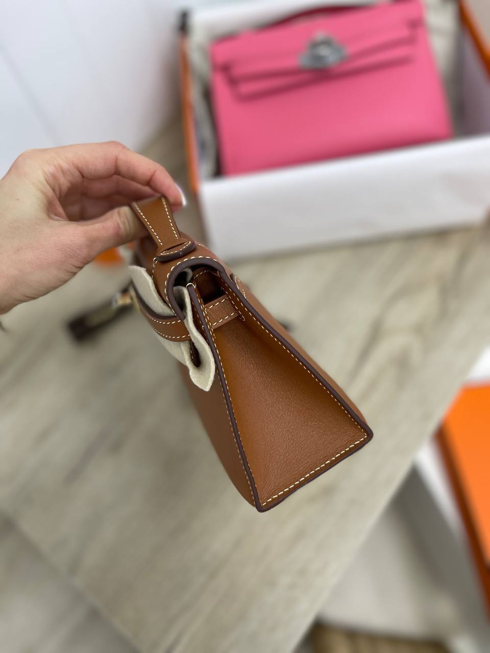 Kelly Pochette премиум сумка Hermes BP-29091 Kelly Pochette премиум сумка Hermes BP-29091