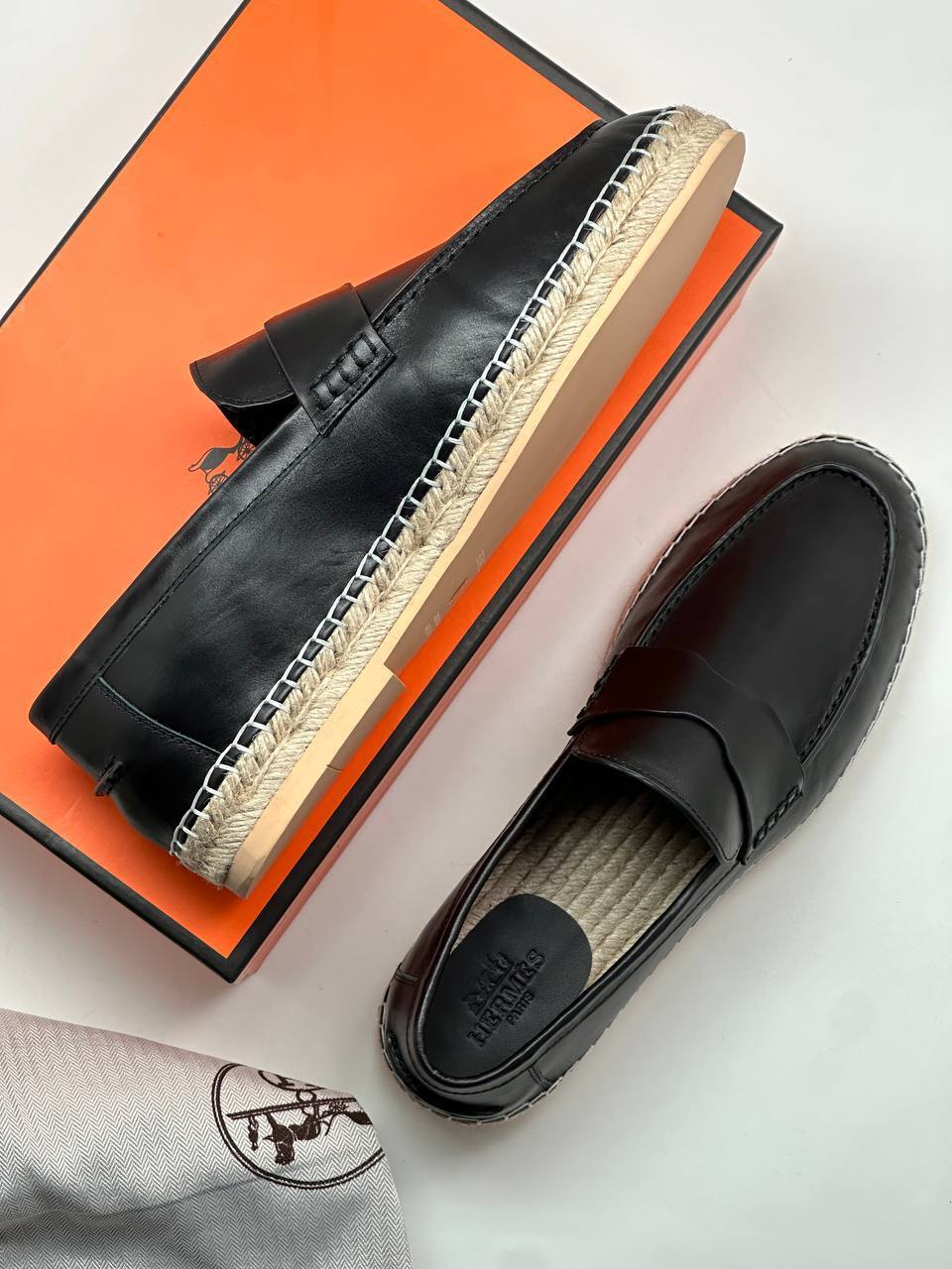 Эспадрильи лимитированные Hermes BP-36630 Эспадрильи лимитированные Hermes BP-36630