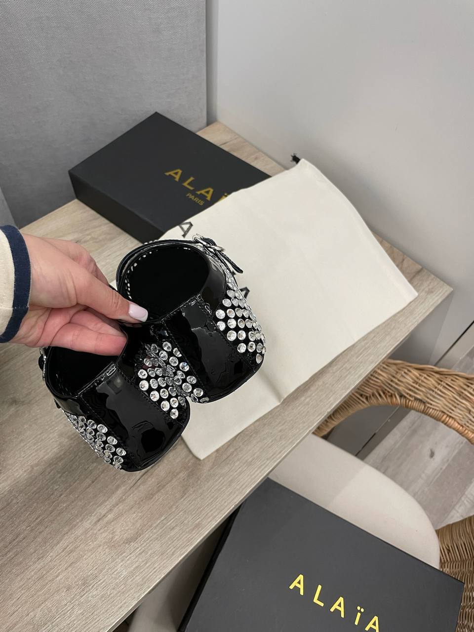 Балетки премиум Alaia BP-52407 Балетки премиум Alaia BP-52407