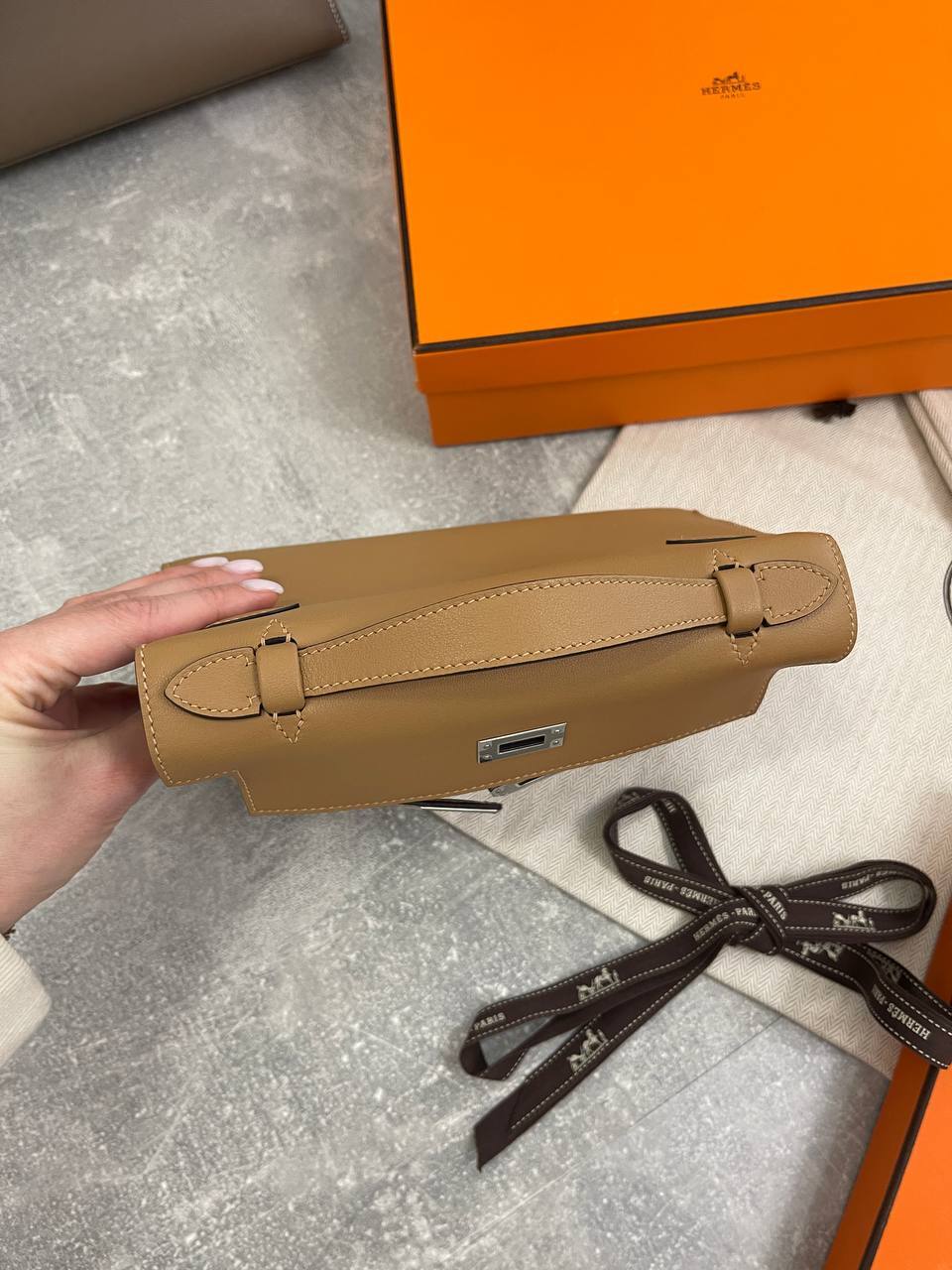 Коллекционная сумка Kelly Pochette Hermes BP-46500 Коллекционная сумка Kelly Pochette Hermes BP-46500