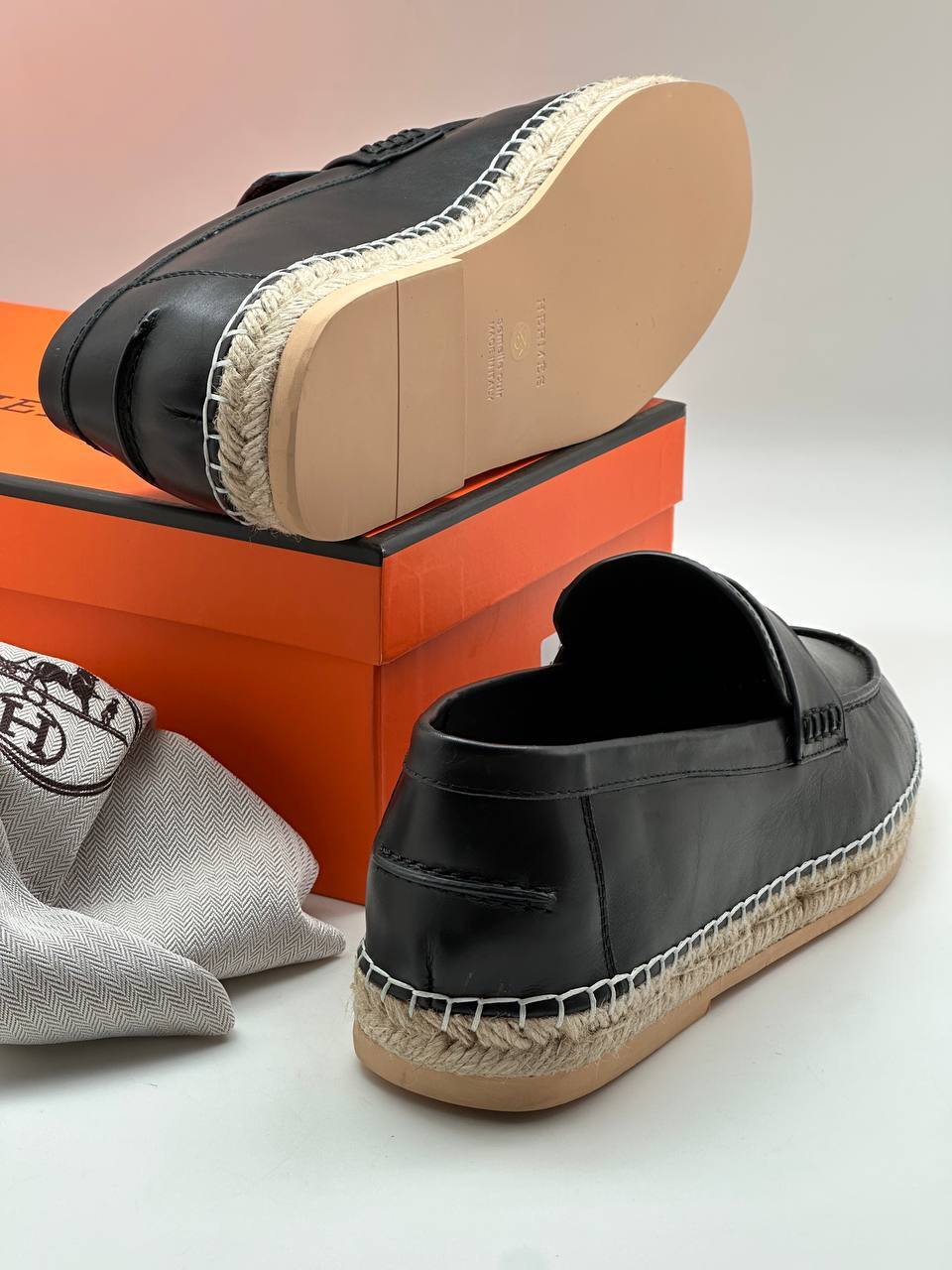 Эспадрильи лимитированные Hermes BP-36630 Эспадрильи лимитированные Hermes BP-36630