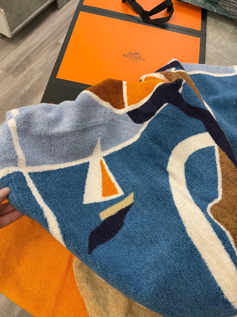 Полотенце Hermes BP-43340 коллекционное Полотенце Hermes BP-43340 коллекционное