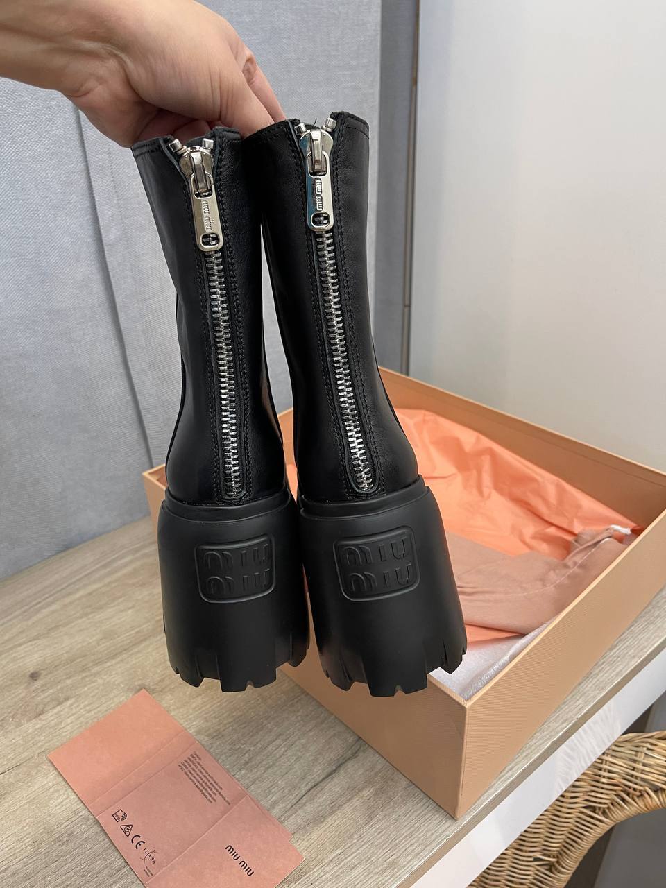 Miu Miu премиум ботинки BP-39961 Miu Miu премиум ботинки BP-39961