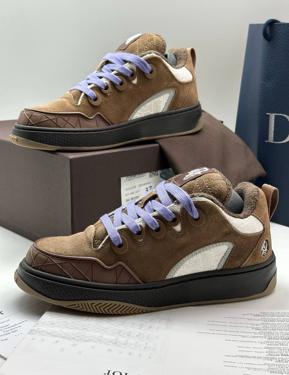 Кеды премиум Christian Dior мужские BP-46016 Кеды премиум Christian Dior мужские BP-46016