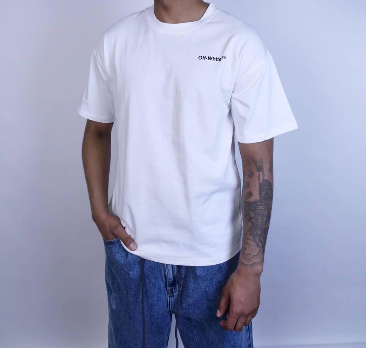 Трендовая футболка Off-White™ BP-13452 Трендовая футболка Off-White™ BP-13452