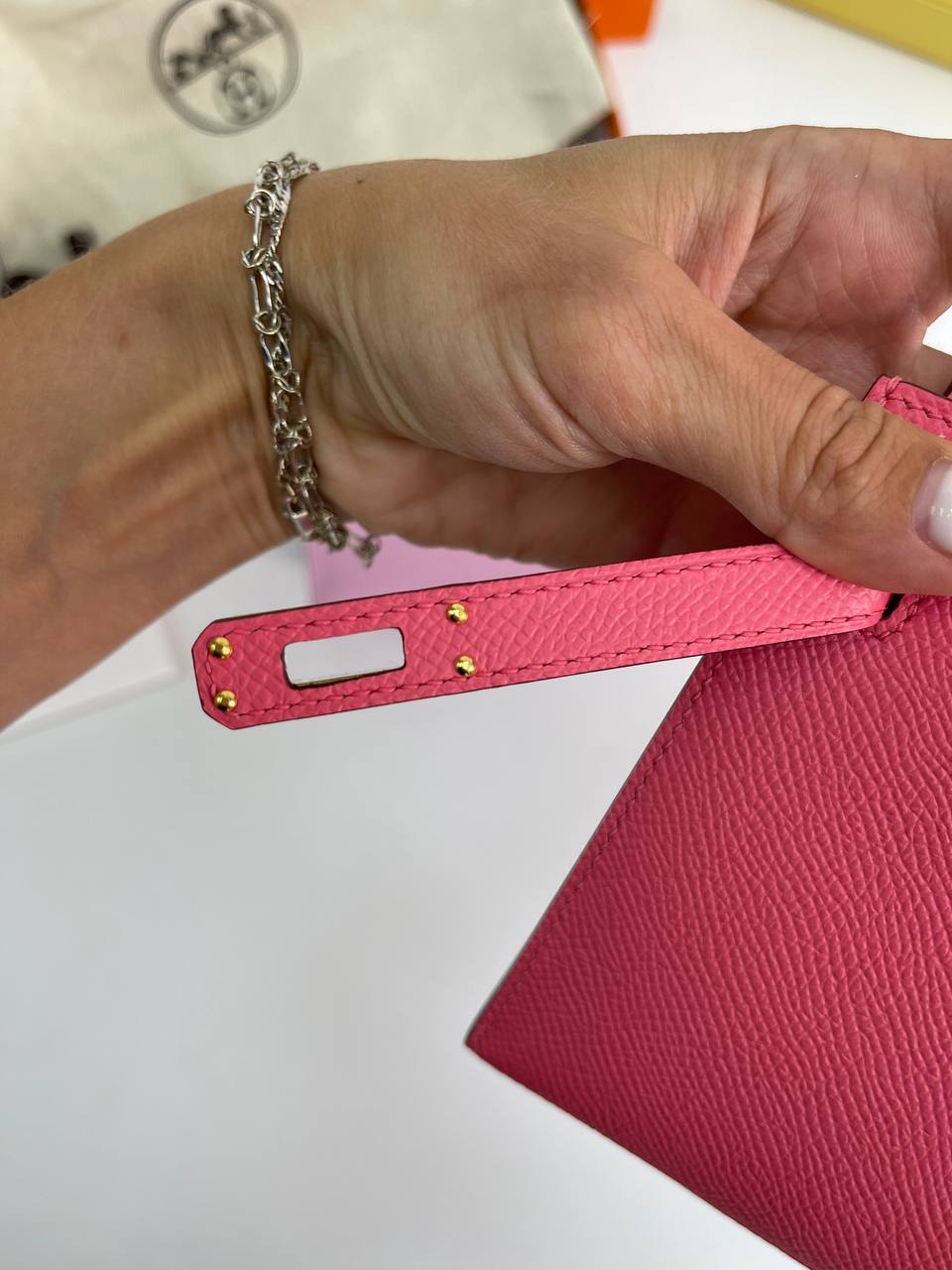 Kelly Pochette женская коллекционная сумка Hermes BP-16924 Kelly Pochette женская коллекционная сумка Hermes BP-16924