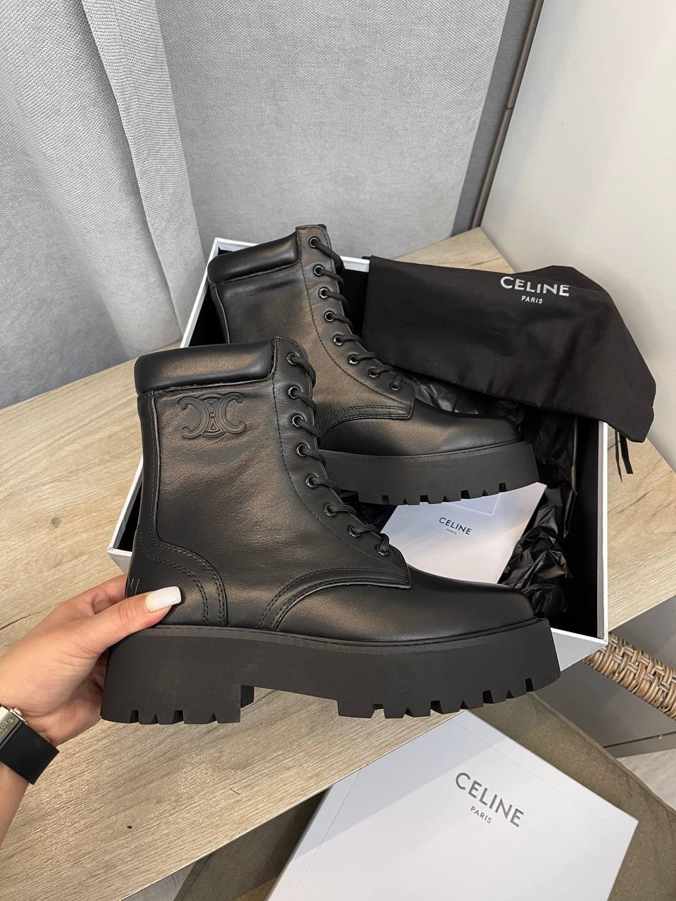 Коллекционные ботинки Celine BP-40574 Коллекционные ботинки Celine BP-40574