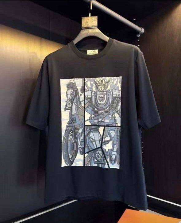 Футболка мужская Hermes лимитированная BP-28748 Футболка мужская Hermes лимитированная BP-28748