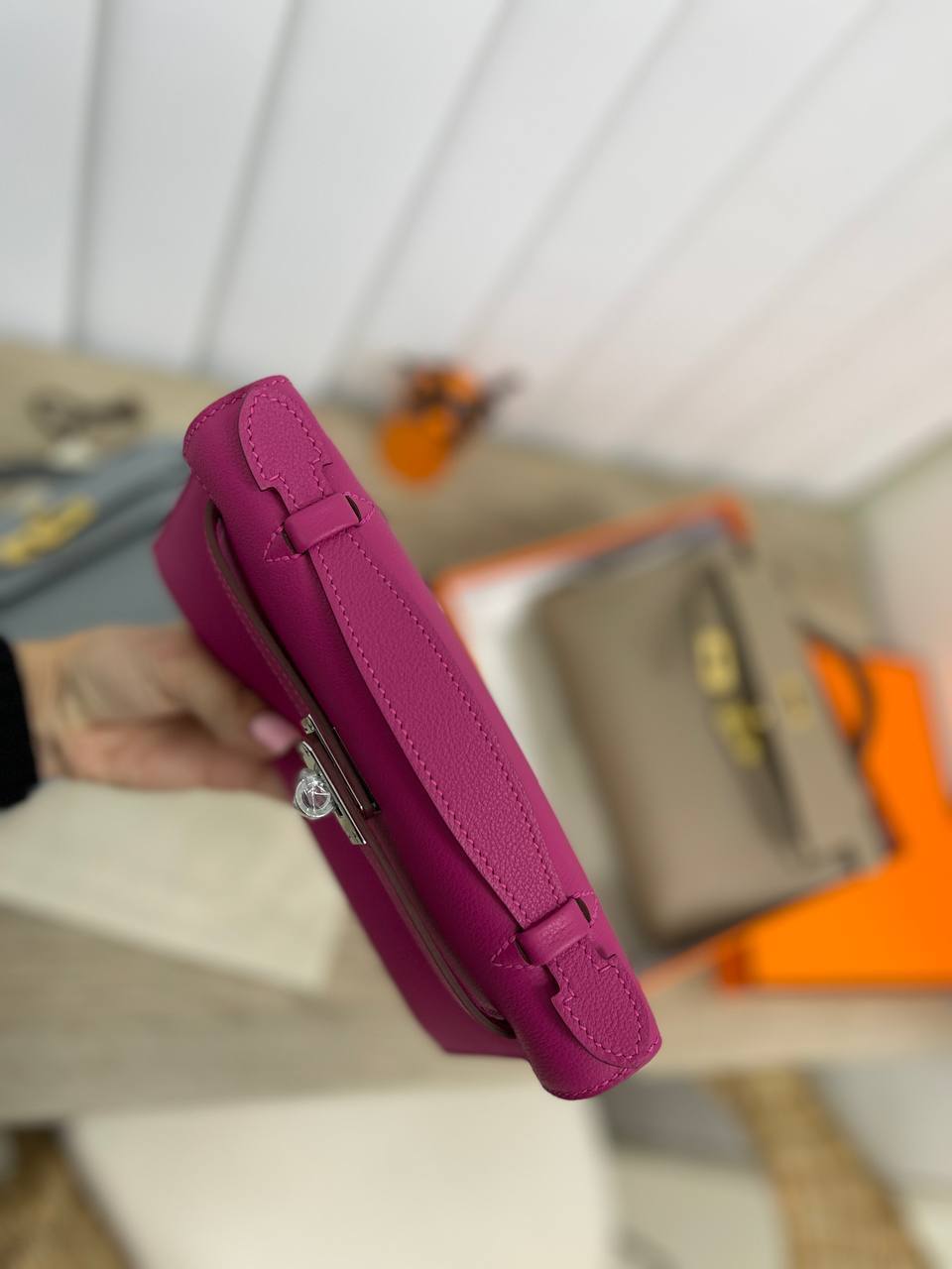 Элитная сумка Kelly Pochette Hermes BP-22861 Элитная сумка Kelly Pochette Hermes BP-22861