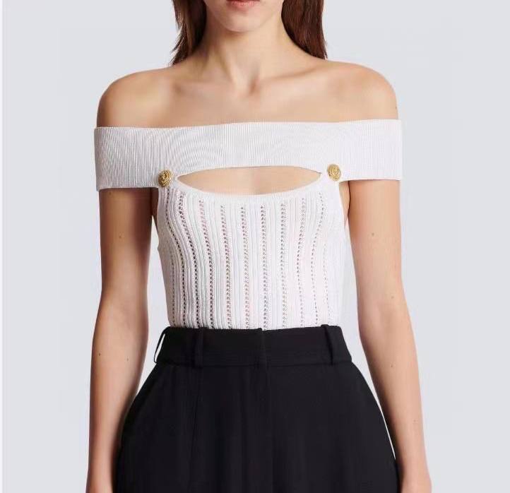 Топ Balmain BP-46737 коллекционный Топ Balmain BP-46737 коллекционный