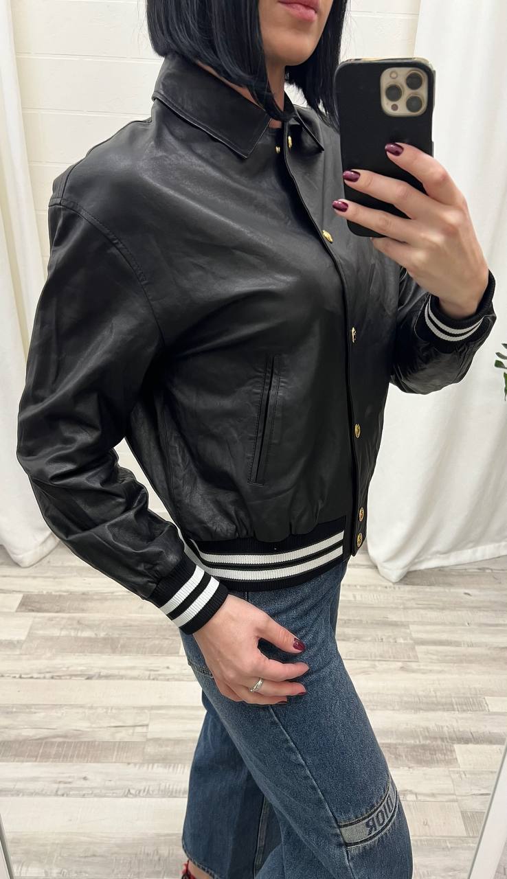 Кожаная куртка коллекционная Celine BP-46656 Кожаная куртка коллекционная Celine BP-46656