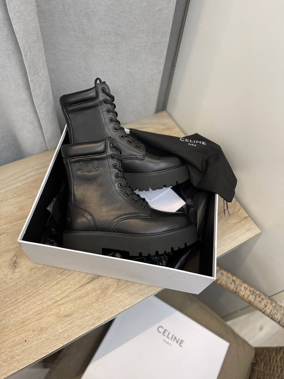 Коллекционные ботинки Celine BP-40574 Коллекционные ботинки Celine BP-40574