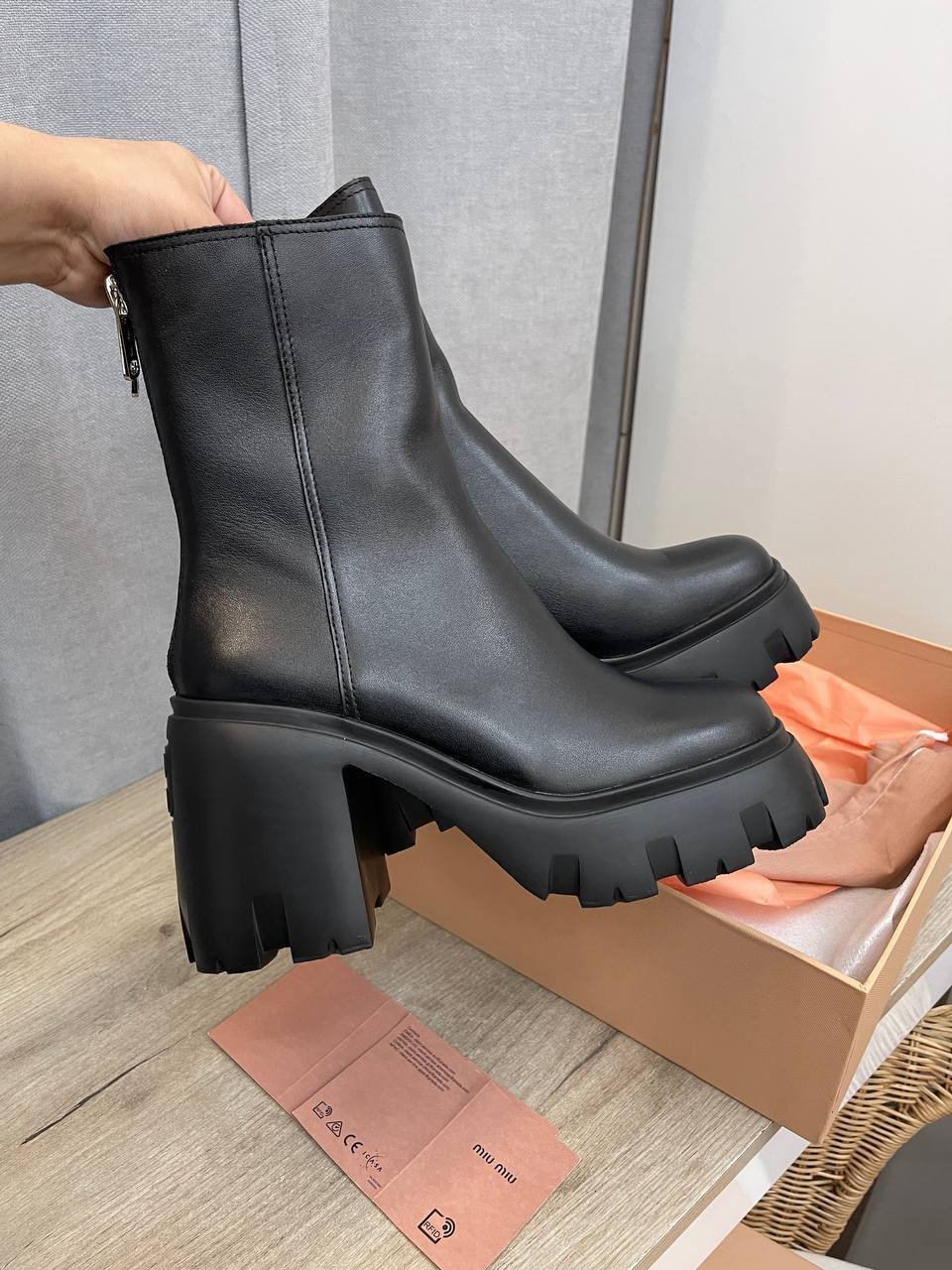 Miu Miu премиум ботинки BP-39961 Miu Miu премиум ботинки BP-39961