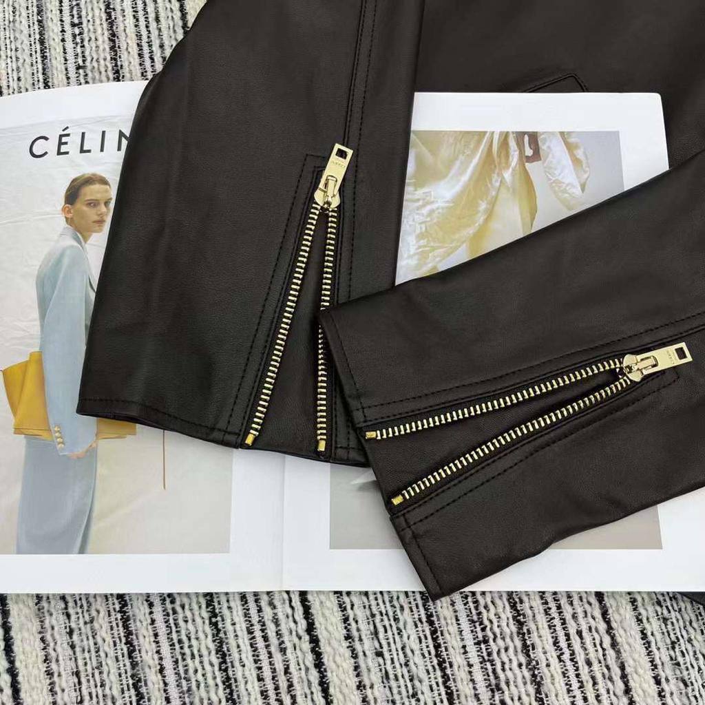 Кожаная куртка коллекционная Celine BP-38141 Кожаная куртка коллекционная Celine BP-38141