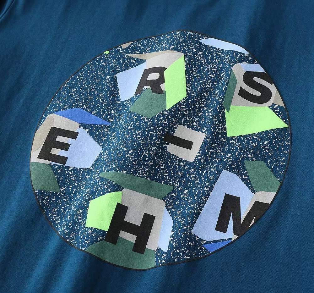 Классическая футболка мужская Hermes BP-28370 Классическая футболка мужская Hermes BP-28370