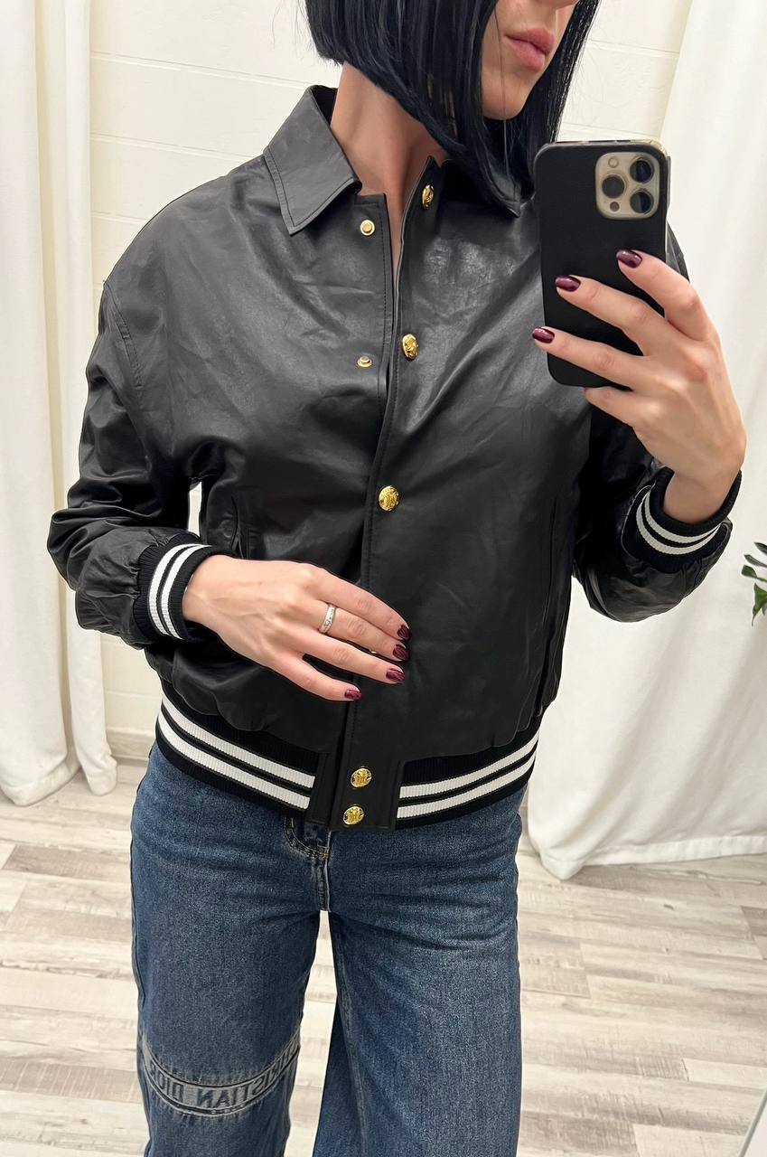 Кожаная куртка коллекционная Celine BP-46656 Кожаная куртка коллекционная Celine BP-46656