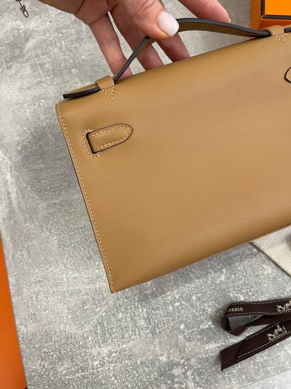 Коллекционная сумка Kelly Pochette Hermes BP-46500 Коллекционная сумка Kelly Pochette Hermes BP-46500