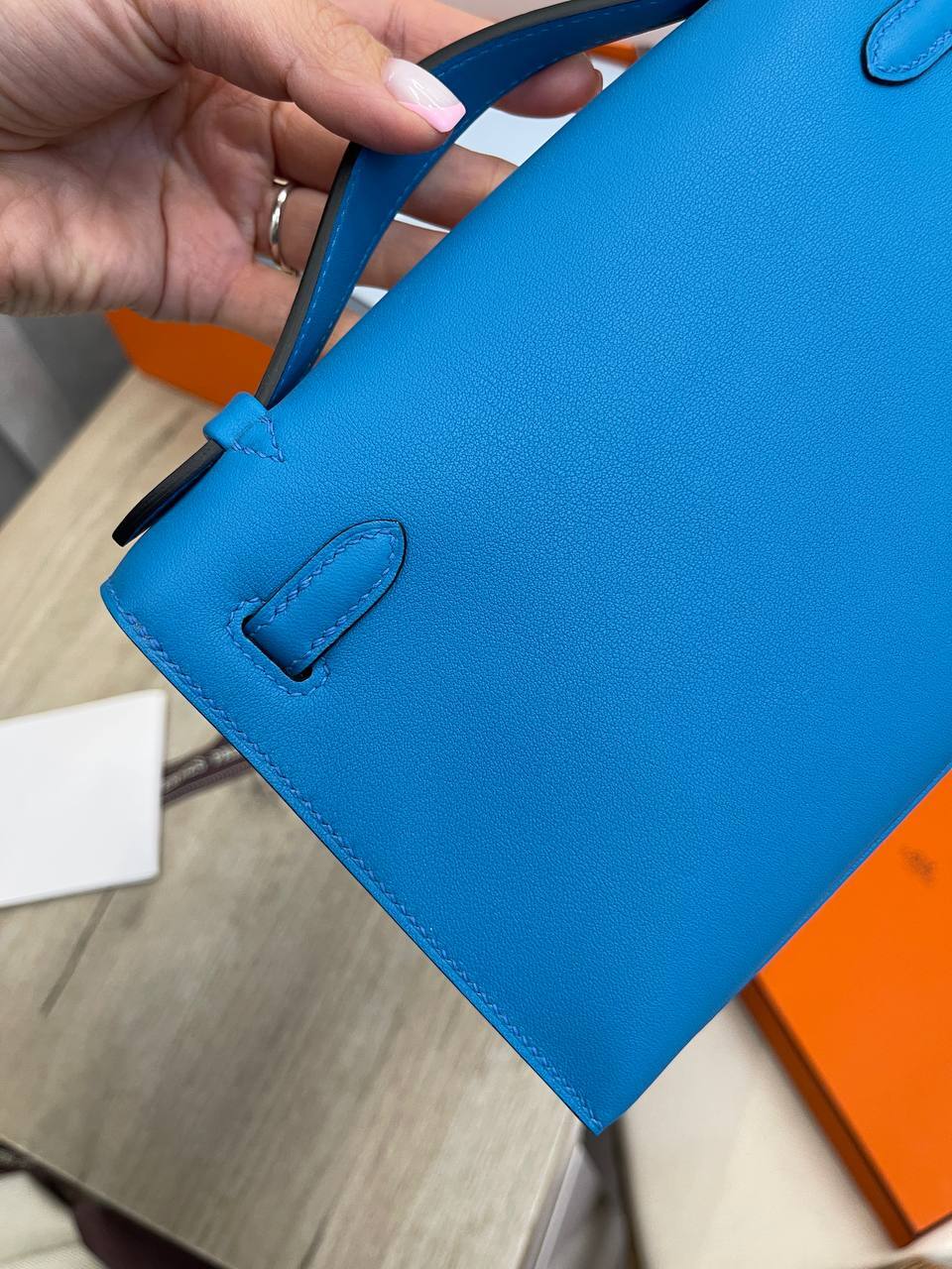 Kelly Pochette трендовая коллекционная сумка Hermes BP-51346 Kelly Pochette трендовая коллекционная сумка Hermes BP-51346