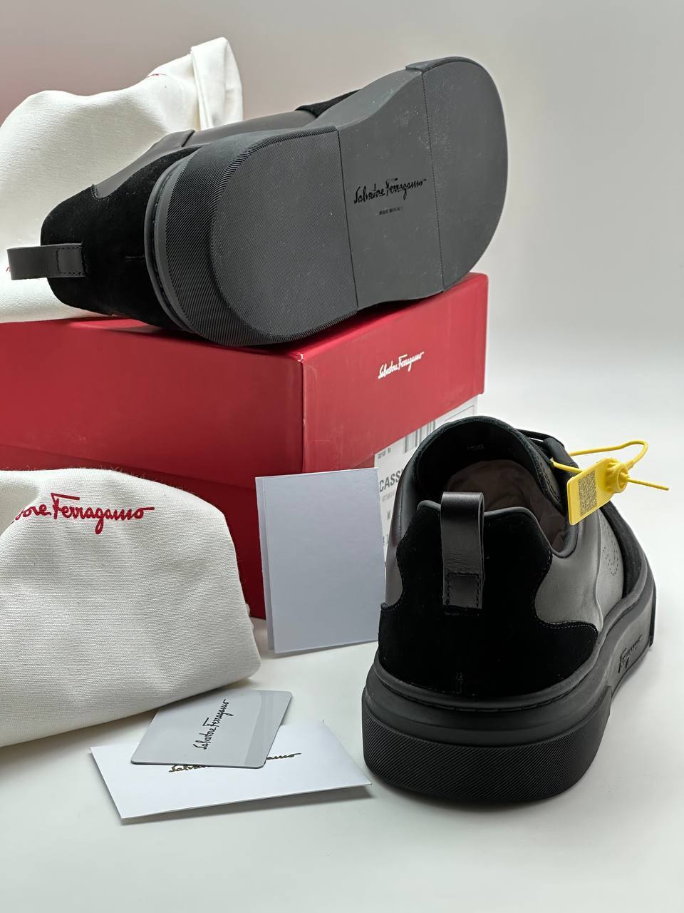 Кеды Salvatore Ferragamo стильные мужские BP-26455 Кеды Salvatore Ferragamo стильные мужские BP-26455