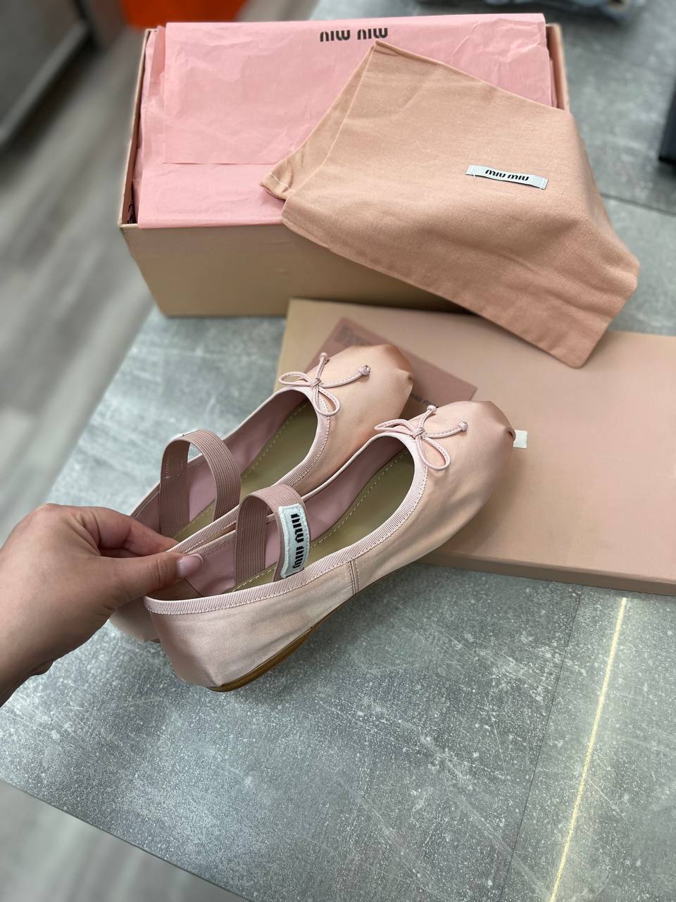 Премиум балетки Miu Miu BP-49941 Премиум балетки Miu Miu BP-49941