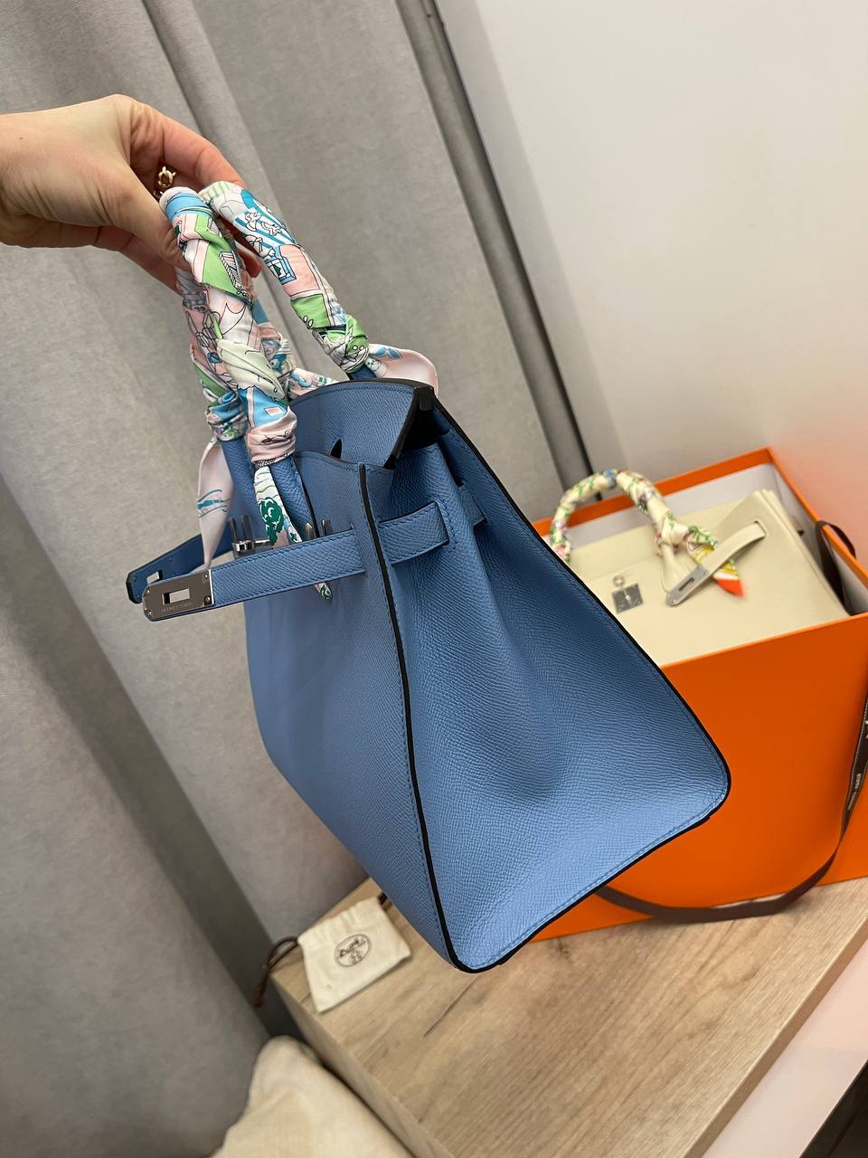 Женская коллекционная сумка Hermes Birkin 30 см BP-47568 Женская коллекционная сумка Hermes Birkin 30 см BP-47568