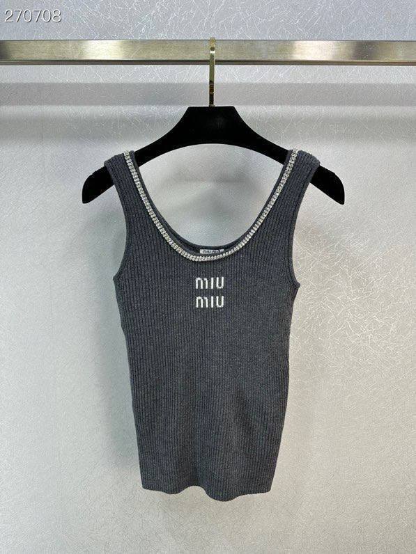 Майка Miu Miu BP-47540 трендовая Майка Miu Miu BP-47540 трендовая