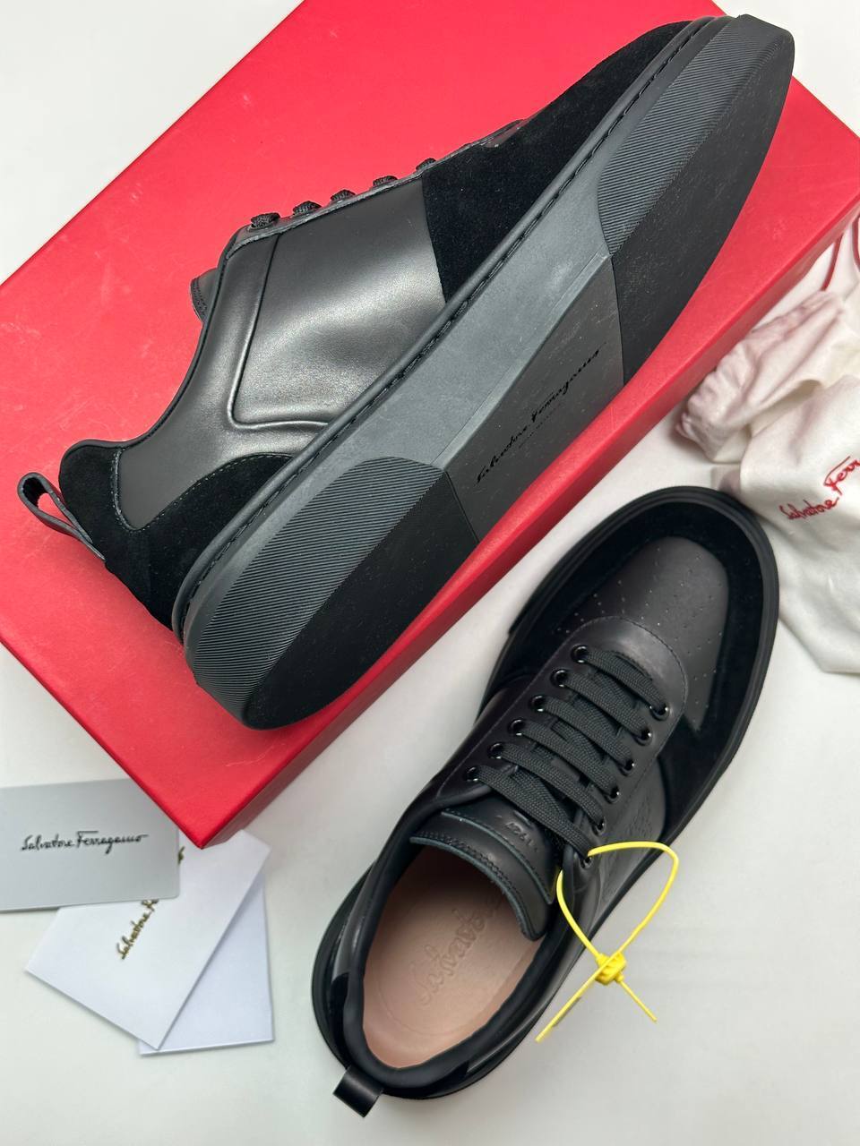 Кеды Salvatore Ferragamo стильные мужские BP-26455 Кеды Salvatore Ferragamo стильные мужские BP-26455